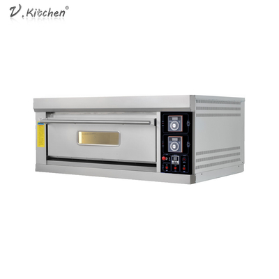 Countertop ενιαίος φούρνος αερίου γεφυρών μεταφοράς 60kw για την πίτσα