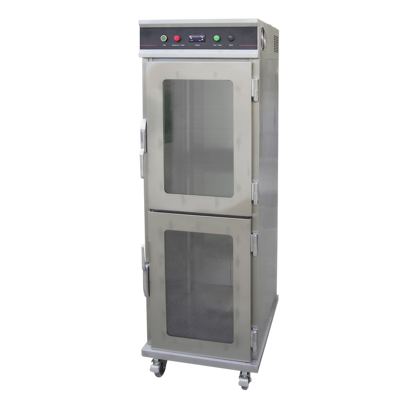 Ε-dbw-12b-21E ηλεκτρική θερμότερη πόρτα 2-γυαλιού κάρρων εμπορική 24 τροφίμων στρώματα κάρρων μαγκάών